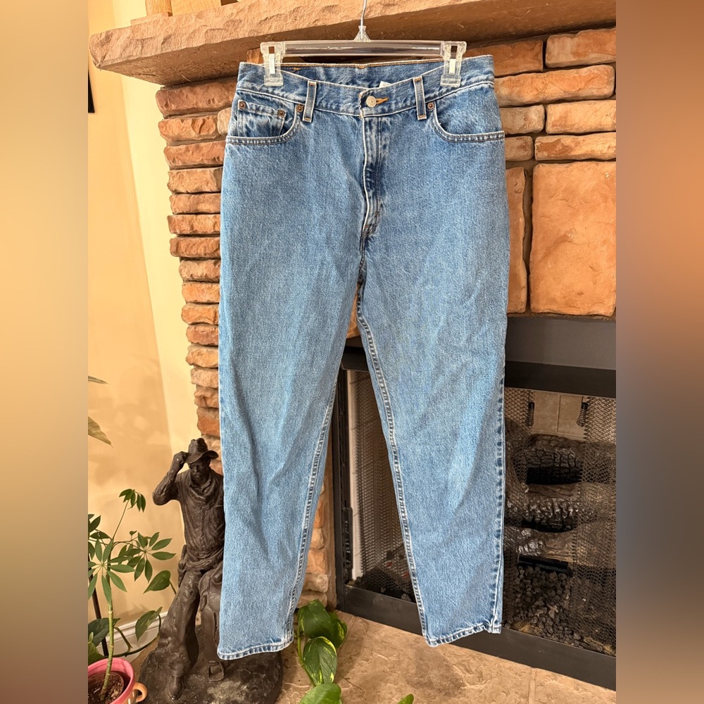 Levi's 550 Jeans Women’s 12 Relaxed Fit Tapered Leg Ho Rise Y2K Mom Jeans